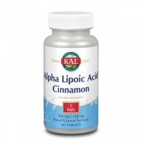 Alpha Lipoic Acid & Cinnamon - 60 tabs